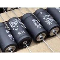 3pcs/lot EPCOS 10UF 500V 560V 14X30 B43698-S high-end audio device filter electrolytic capacitor with axial copper terminals
