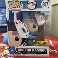 Funko POP Demon Slayer Tanjiro Kamado #867 Vinyl Figure Dolls Toys Collection Model for Kids Birthday Gift
