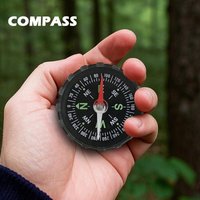 Compass portable compass instrument for outdoor science experiments and teaching for outdoor survival camping mountaineering