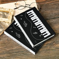 New Creative Piano Key Cover Magnetic Notebook Portable Best-selling Notebook for Student Office This Meeting Notebook