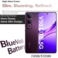 12GB+512gb VIVO V50 Lite 5G smart phone 6500mAh/Type-C interface lightweight camera phone