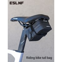 AliExpress ESLNF Rainproof Bike Saddle Bag Mini Cycling Bag Reflective MTB Road Bicycle Under Seat Tail Bag