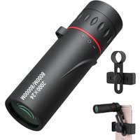 2000X24 Mini Monocular Telescope for Adults with Phone Adapter Monocular Lightweight Pocket Monoscope FMC Coated For Kids Gifts