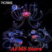 PCTOYS PC027 1/12 Scale The Matrix Mechanical Octopus Luminous Robotic Arm Accessories Fit 6 Inch Action Figure Model