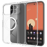 Clear Case For Magsafe Magnetic Wireless Charge Thin Hard Plastic Phone Cover For Google Pixel 10 9 Pro fold