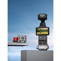 AliExpress BRDRC Expansion Adapter for DJI Osmo Pocket 4P/4/3 Multifunctional Frame Holder Clip Cycling/V-log for Pocket 3 Accessories