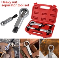 4 stücke/1 satz Heavy-Duty Muttern Splitter Werkzeuge Set Mutter Breaker Werkzeug Langlebig Tragbare Manuelle Remover Extractor hand Spaltung Werkzeug