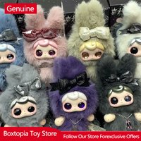 Authentic Yuna Nocturne Overture Melody Of The Night Series Blind Box Gothic Style Vinyl Plush Dolls Bag Pendants Decor Gifts