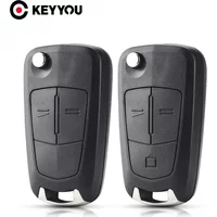 KEYYOU 1PCS NEW HU43/ HU100 2/3 BTN Folding Car Key For Opel Vauxhall Astra H Corsa D Vectra C Zafira Astra Vectra Signum