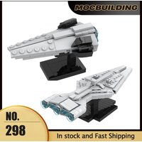 Space Movie Imperial Navy Warship MOC Building Blocks 1:1455 Cruiser Model DIY Assembly Bricks Children Creative Toys Xmas Gifts