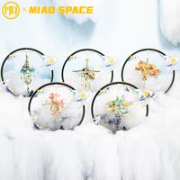 MU Wind chime Series 3d Stereoscopic metal jigsaw puzzle, diy toy, desktop office decoration, stress-relieving, colorful gift