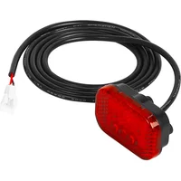 New For 2024 for Kukirin G2 Pro Electric Scooter Rear Taillight Back Mudguard Stop Lamp Brake Warning Light Durable Repair Parts