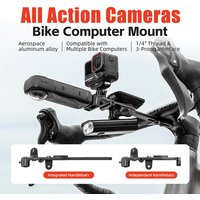 AliExpress SZKOSTON Bike Computer Mount Universal Lightweight Integrated Bike Extension Stand for Insta360 X6 DJI GoPro Camera Bicycle Accessories