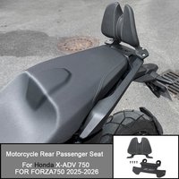 New Motorcycle Rear Passenger Seat Backrest Cushion Back Rest Pad For Honda X-ADV 750 XADV750 XADV 750 FOR FORZA750 2025-2026