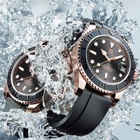 PAGANI DESIGN New Luxury Men Mechanical Watch Stainless Steel Sapphire Automatic Mechanical Watch for Man 100M Waterproof Clock