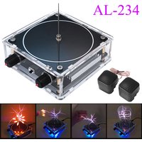 Music Speaker For Tesla Coil Speaker Bluetooth-compatible Wireless Touchable Artificial Lightning High Frequency Loudspeaker