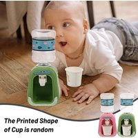 Mini Water Dispenser For Kids Cartoon Children Toy Kitchen Water Dispenser Role Pretend Play House Dispenser Toys for Girl Gift