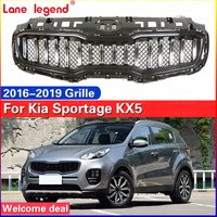 Car Front Bumper Grill for KIA KX5 Sportage 2016-2019 modified Grille Mask Radiator Body kit Car Accessories Tools