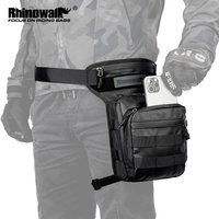 Rhinowalk Motorcycle Drop Leg Bag Thigh Belt Waist Bag Multifunction Motorbike Tactical Travel Cell/Mobile Phone Purse Chest Bag