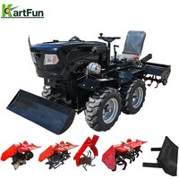 Best Price Small Tractor 25HP 35HP Mini Wheel Tractor Agricultural Machinery for Sale