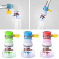 Hot Retractable Faucet Extender Filter Adapter Anti-Splash Filter Transparent Faucet Filter Nozzle with Water Purification New