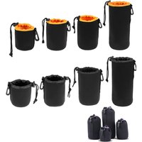 Camera Lens Pouch Bag Neoprene Waterproof Soft Video Camera Lens Pouch Bag Case For Canon Sony for Most Digital SLR Camera