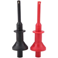 1 Pair of Probe Clips for Multimeter Test Clamps Ut C01 Multimeter Test Lead Extension Hook Probe Clips Multimeter Test Leads