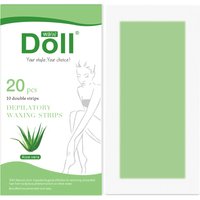 10Pcs Depilatory Wax Strips For Hair Removal Wax Paper Cold Wax Strips Paper For Face Neck Arm Leg Body Beauty Tools