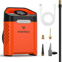 AliExpress ETENWOLF ZEPHYR V3 Portable Car Compressor 160 PSI 100% Duty Cycle Car Tire Inflator 7800mAh For Cars Motorcycles Bicycles Balls