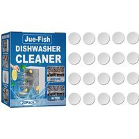 Dishwasher Cleaner Deep Cleaning Descaler Washing Descaling Detergent Tablets Oil Stain Scale Removal Dishwasher Washing Tablets