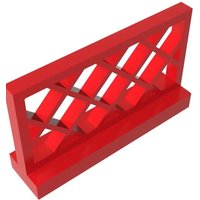 Gobricks 10PCS Bricks Fence 1 x 4 x 2 compatible with 3185 pieces of children's toys Assembles Building Blocks Technical