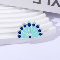 Anime Movies Peripheral Enamel Pin Cartoon 3D Animation Peacock Camouflage Brooch Lapel Badge Jewelry Gift for Fans Friends