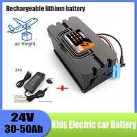 24V 50Ah Rechargeable lithium battery long life 29.4V Kids Ride on Toys Car Powered Electric Vehicles Battery