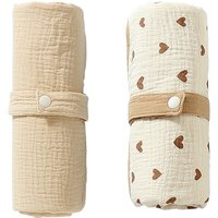 Foldable Baby Infant Cotton Changing Pads Reusable Soft Cotton Infant Mat Changing Pad for Newborn Underpads Two-sided Mattress