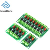 PC817 2 4 8 Channel Optocoupler Isolation Board Voltage Converter Adapter Module 3.6-30V Driver Photoelectric Isolated Module