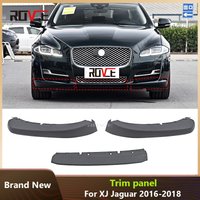 ROVCE Suitable for Jaguar XJ 2016-2018 Bumper Rocker Front Bulkhead Lower Spoiler Under the Apron Car Accessories