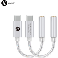 JCALLY JM12 Digital Audio Adapter Type-C to 3.5mm Audio Adapter KTO2H20 DAC Chip 32bits/384KH DSD128
