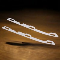Double-Pack Defective Break Gap Mender Metal Framework for NCP93 Vios Second-Gen Front Bumper Buckle