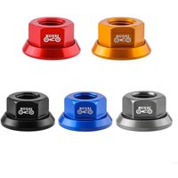 AliExpress GIYO Bicycles Hubs Flanged Axle Nut Aluminum Alloy Bike Wheel Flanged Axle Nut for Front and Rear Bike Wheel Bicycles Part