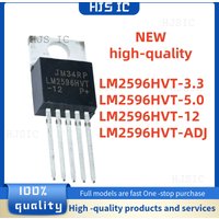 10PCS NEW LM2596HVT-3.3 LM2596HVT-5.0 LM2596HVT-12 LM2596HVT-ADJ TO-220-5 LM2596HVT Best Quality In Stock