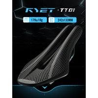 AliExpress 2025 RYET TT01 Triathlon Saddle 179g Short Nose Aero Design Carbon Reinforced Nylon Shell 7x9mm Carbon Rail For Time Trial Bike