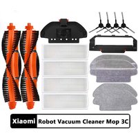 Hepa Filter For Xiaomi Mijia Mi Robot Vacuum-Mop Pro STYTJ02YM 2S / 3C Robot Vacuum Mop P Accessories Mop Cloths Main Side Brush