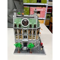 Mystic Sanctum Architecture Building Blocks Modern City Street MOC DIY Assembly Collectible Model Home Room Decor Birthday Gifts