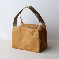 LucaAlberto Insulated Lunch Box Bag Handheld Bento Bag DuPont Paper Gift Bag Souvenir Bag American Retro Style Family Storage