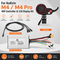 48V Controller LCD Display and 6Pin Cable Kit for KuKirin M4 M4 Pro Electric Scooter Main Control Repair Parts