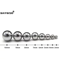 AliExpress Brand New High Carbon Steel Ball Dia 3mm~12mm Bearing Steel Ball Slingshot Hunting High Carbon Steel Marbles Bicycle Accessories