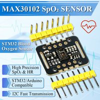 MAX30102 STM32 Blood Oxygen Concentration Sensor Modules MH-ET LIVE 8PIN Heart Rate Detection Module