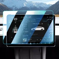 2025 Tempered Glass Film Protector Rear Center Control Touch Screen Protective Film for Tesla Model 3 Highland Model Y Juniper