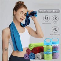 Breathable Cooling Towel Quick Drying Lightweight Microfiber Towels Sunstroke Prevention Ultra Soft Bath Beach Towel