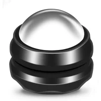Cold Massage Roller Ball Stainless Steel Cold Therapy Relief Free Rolling Removable Gel Ball Deep Tissue Massage Pain Relief